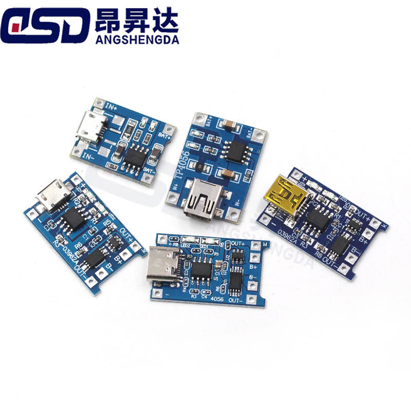 Tp4056 Module - 5 pz TP4056 modulo di ricarica