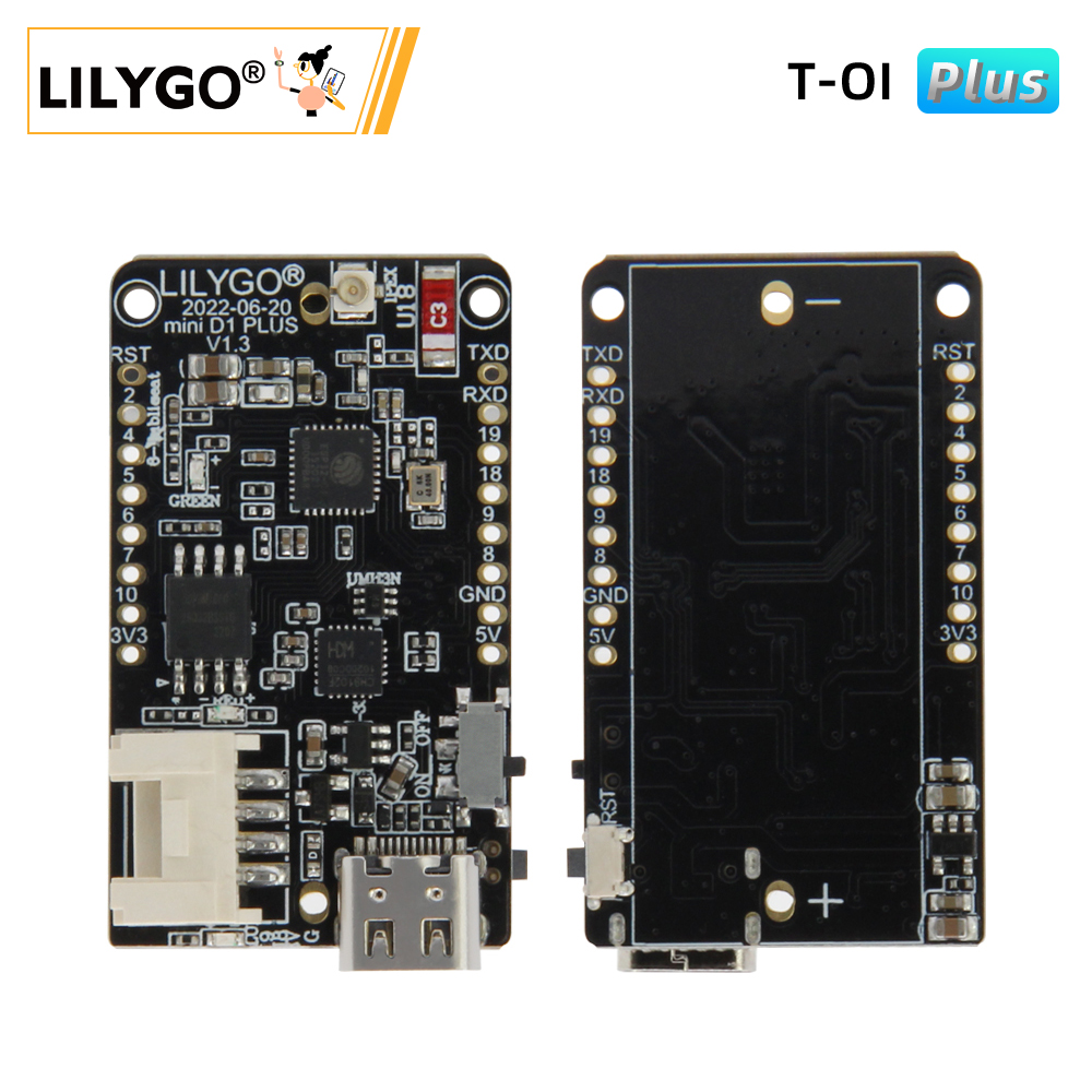 LILYGO® TTGO T-OI Plus ESP32-C - Esp32 Battery Holder Lipo recensione e prezzo