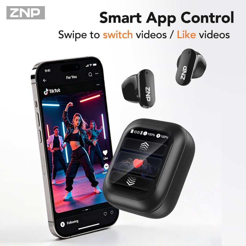Auricolari wireless ZNP N04 TW - Usb C Cable recensione e prezzo