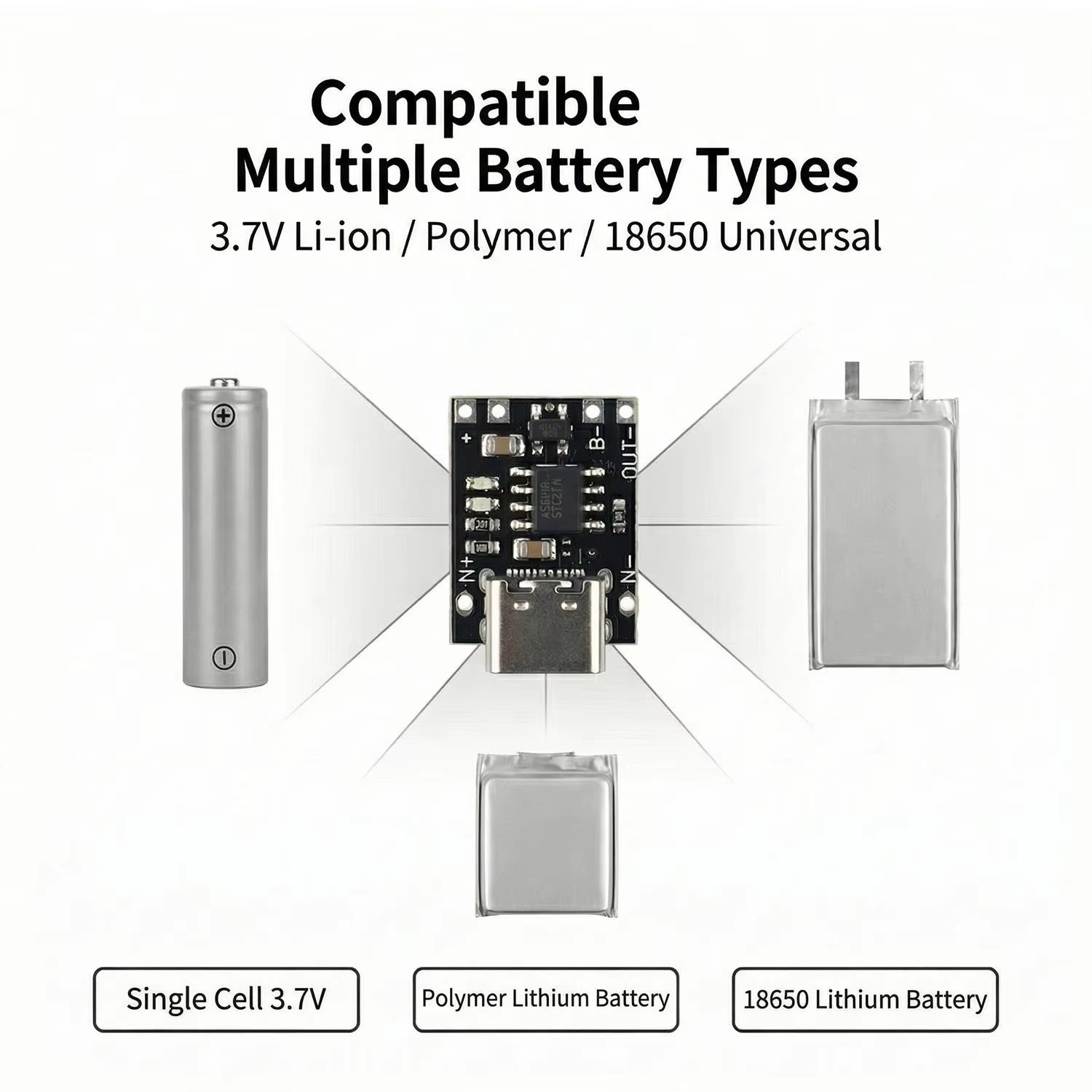 1/10/20 Pezzi Scheda di Ricari - Li Ion Charger Module recensione e prezzo