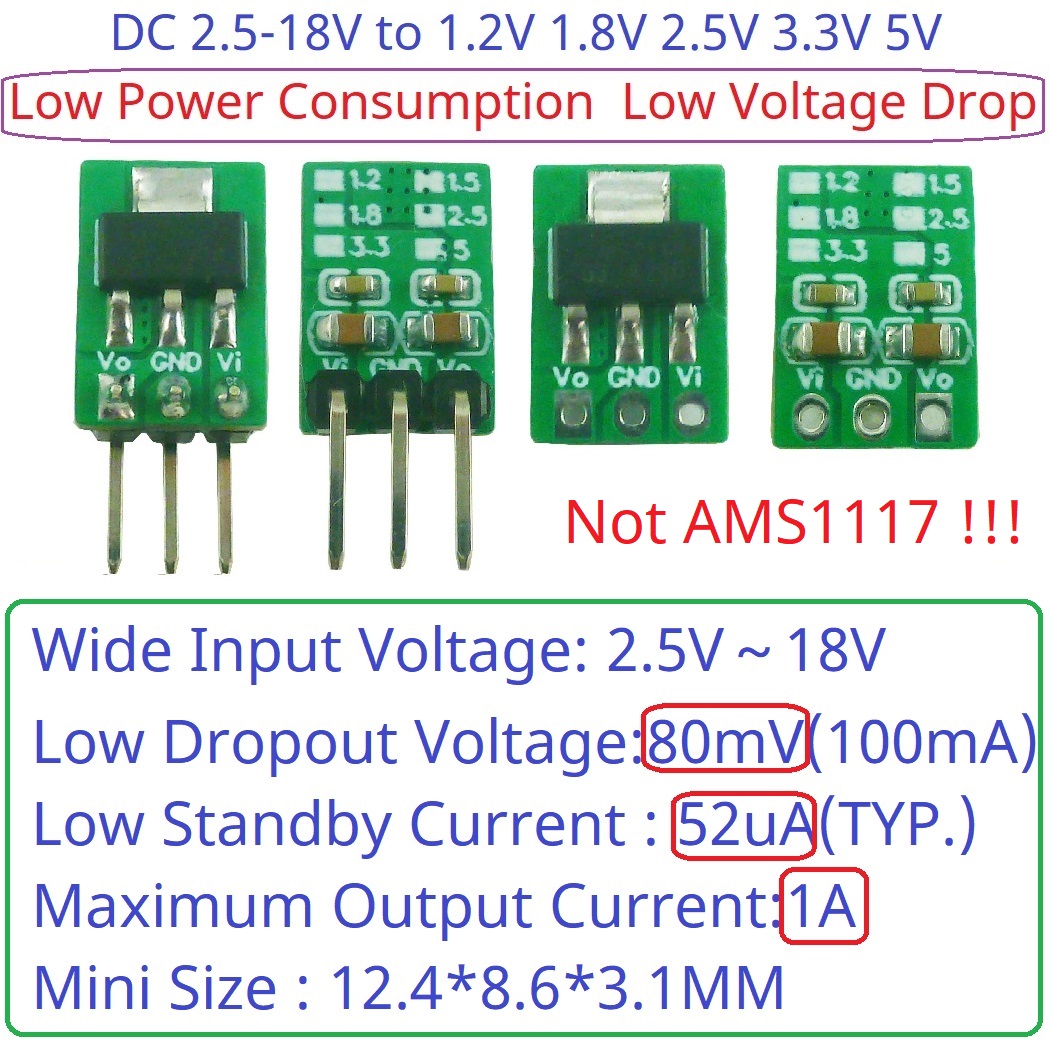 Modulo LDO compatibile AMS1117 - Ams1117 Module recensione e prezzo