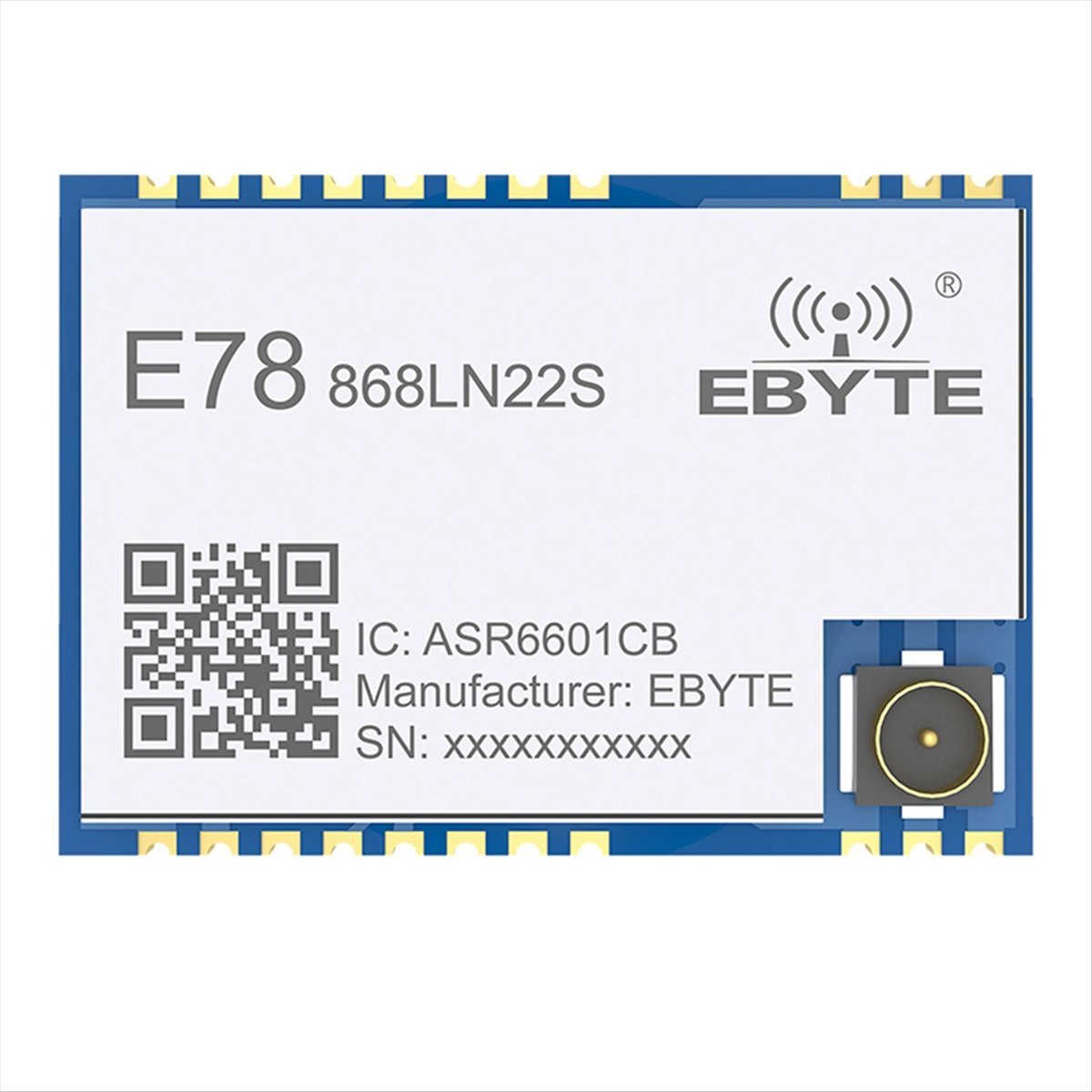 Modulo LoRa A73T LoRaWAN SoC E - Ipex Connector recensione e prezzo